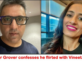 Shark Tank India’s Ashneer Grover confesses that he Flirted with Vineeta Singh At IIM