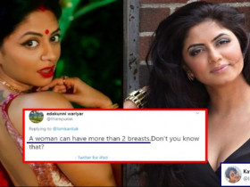 Kavita Kaushik gives a befitting reply to User's silly question about 3 breasts, catch details