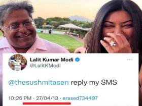 Lali Modi's old tweet to Sushmita Sen goes viral on social media, read details