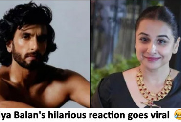 Vidya Balan gives hilarious reaction to Ranveer Singh's nude photoshoot, read details