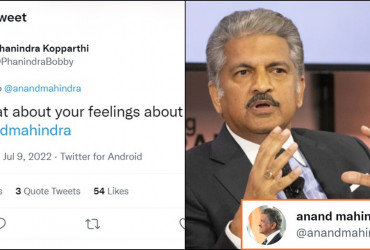 Anand Mahindra's reply to question of TATA Motors wins the internet, catch full details