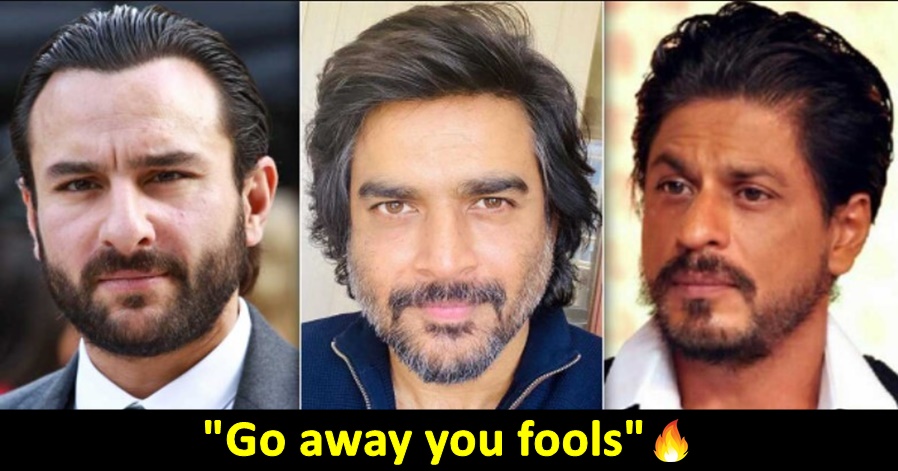 "Go away you fools" - When R Madhavan mocked SRK and Saif Ali Khan in a funny way