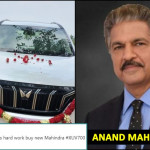 Man buys brand new SUV after 10 years of hard work, Anand Mahindra responds