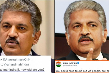 "Mr. Anand mahindra ji, how old are you?" Guy asks billionaire Mahindra, this is how he replied...