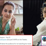 Taapsee Pannu gives savage reply to tweet attempting to troll her, catch details