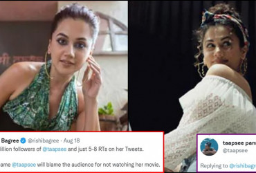 Taapsee Pannu gives savage reply to tweet attempting to troll her, catch details