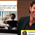 Hrithik Roshan replies to fans after being trolled for 'Dampness' on house wall