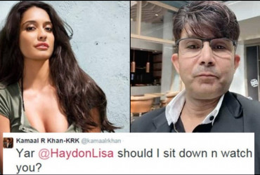 KRK posts a vulgar tweet to this cute Bollywood actress, she gave an epic reply!