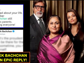 Abhishek Bachchan gets trolled for living with his parents, this is how he replied...