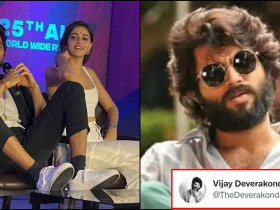Vijay Deverakonda reacts after receiving backlash for putting his feet in front of journalist, catch details