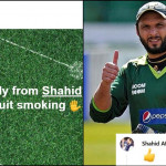 Man says he will quit smoking if Shahid Afridi replies to his post, this is what happened next!