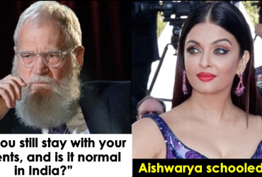 Aishwarya was asked, "Do you still stay with your parents and is it normal in India?", here's how she replied!