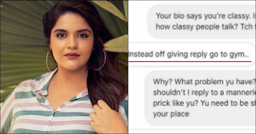 Girl body-shamed Anjali on Instagram, this is how the actress reacted!