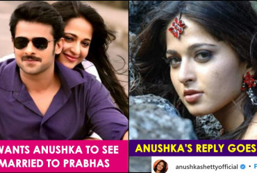 Fan wants Anushka Shetty to marry Prabhas, actress gives epic reply