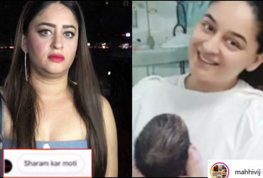 Mahhi Vij body shamed for baby weight; silences hater with Bold reply!