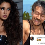 Mom Ayesha leaves a comment on Disha Patani's Post after Tiger Shroff says he's Single