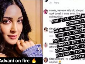 When Kiara Advani was trolled for getting plastic surgery, here's how she replied!