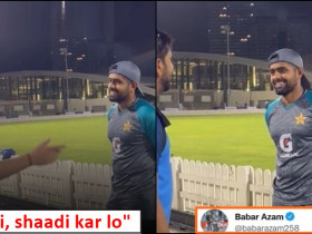 Rohit Sharma asks Babar Azam to get married, Babar gives a priceless reply!