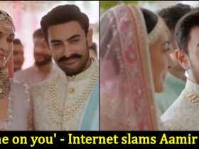 Internet slams Aamir Khan for allegedly mocking Hindu Traditions in latest advertisement