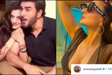 Ameesha Patel responds to her Dating Rumours with Pak Actor Imran Abbas, catch details
