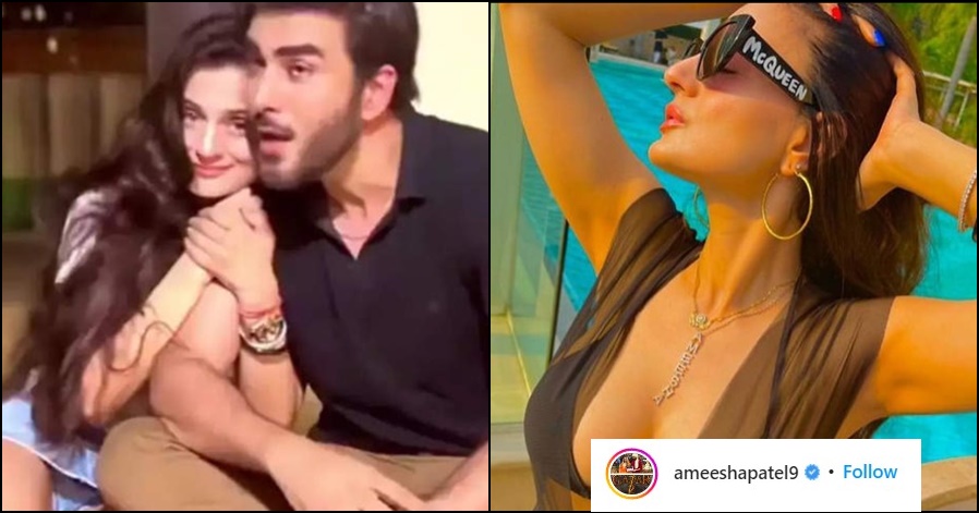 Ameesha Patel responds to her Dating Rumours with Pak Actor Imran Abbas, catch details
