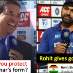 Rohit Sharma’s Golden reply to Harsha Bhogle when asked ‘how Do You Protect Surya Kumar’s Form’