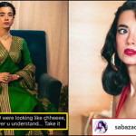 Saba Azad gives a perfect reply to Troll who made fun of her looks at Richa Chadha's Wedding Reception