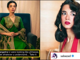 Saba Azad gives a perfect reply to Troll who made fun of her looks at Richa Chadha's Wedding Reception