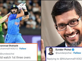 Sundar Pichai Gives Epic Reply To Pakistani Fan Who Tries To Troll Him For India’s Win Over Pak