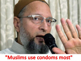Muslims use condoms most, Owaisi replies to RSS chief, read details