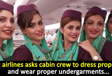 Pakistan airlines ask cabin crew to 'wear proper underwear', officials to monitor staff