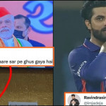 Ravindra Jadeja Gives Apt Reply To The Man Who Made Fun Of Him For Being A Modi Fan!