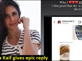 Katrina Kaif gives EPIC reply after a Guy roasted her over cooking skills