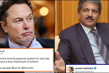 Anand Mahindra reacts when Elon Musk tweeted "the bird is freed", deets inside!