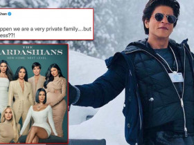 Shah Rukh Khan responds to fan asking about Kardashian-like reality show on his family