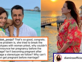 Dia Mirza gives Bold reply to Girl who asked why she announced Pregnancy after Marriage