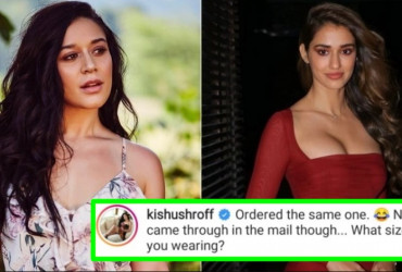 Disha Patani Gives Honest Reply To Krishna Shroff Who Wanted To Know Size Of Her Dress