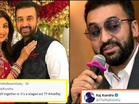 Raj Kundra Gives Savage Reply To A Troll Asking If His Marriage With Shilpa Shetty Is A “Staged Act”