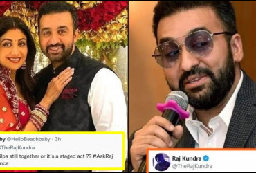 Raj Kundra Gives Savage Reply To A Troll Asking If His Marriage With Shilpa Shetty Is A “Staged Act”