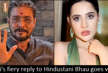 When Urfi Javed gives a mouth-shutting reply to Hindustani Bhau