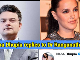 Dr Ranganatha says Neha Dhupia was the last Delhi model, she quickly pings him