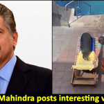 "I believe this is one ‘gentleman’ who had his weekend plans all figured out" - Anand Mahindra posts an interesting video