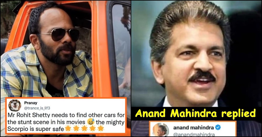 Anand Mahindra replies after being praised for Mahindra Scorpio's Safety, read details
