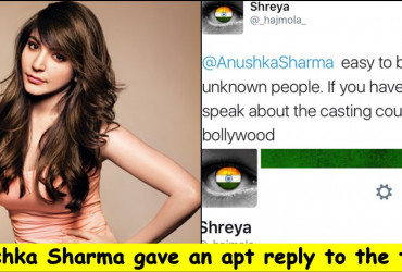 Hater tried to Troll Anushka Sharma over Casting Couch! She gave an EPIC reply!