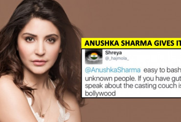 "If you have guts speak about casting couch issue" - User asks Anushka, she strikes back