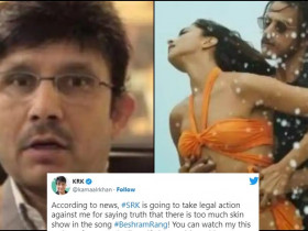 SRK To Take Legal Action Against KRK For Shaming Deepika's ‘Skin Show, KRK tweets
