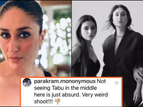 Kareena Once Again Gets Brutally Trolled For Appearing Taller Than Tabu, Kriti Sanon In Photoshoot