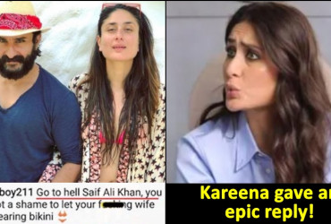 Go to hell Saif Ali Khan, you let your f***ing wife wear bikini - Troll slammed Saif Ali Khan, here's how Kareena replied!