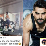Virat Kohli gives a Classy reply to fan's meat comment on his workout video
