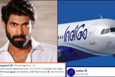 Rana Dagubatti shares his Terrible Experience With Indigo Airlines, read details